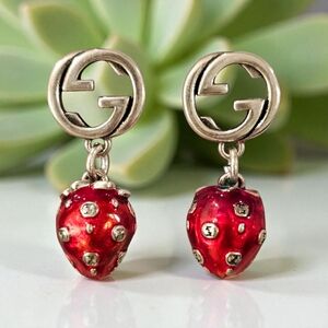Strawberry Charm Earrings